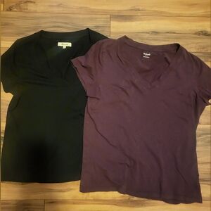 Bundle Of 5 Madewell Tees & Tanks